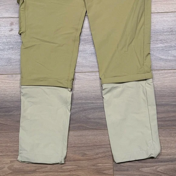 Outdoor Voices Rec Trek Zip Off Pants in Green Size XS - Picture 10 of 14